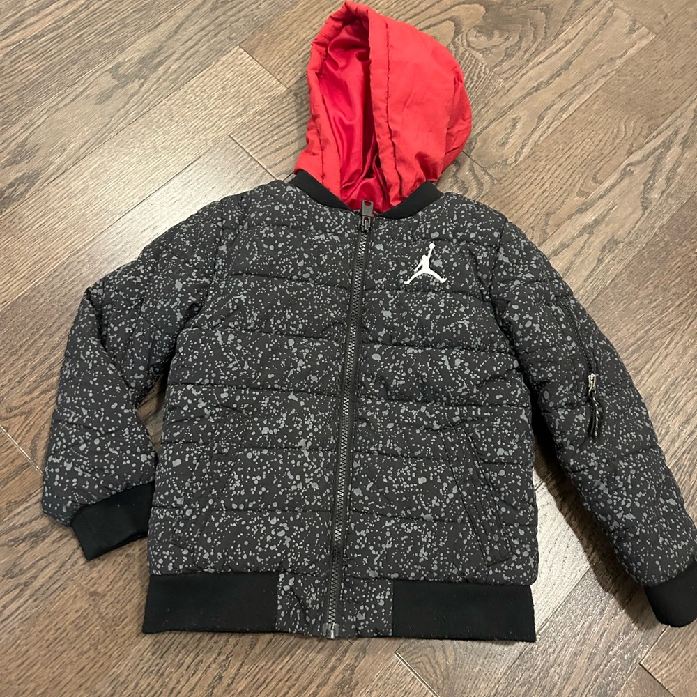 Jordan kids Red and Black Jordan Jacket
